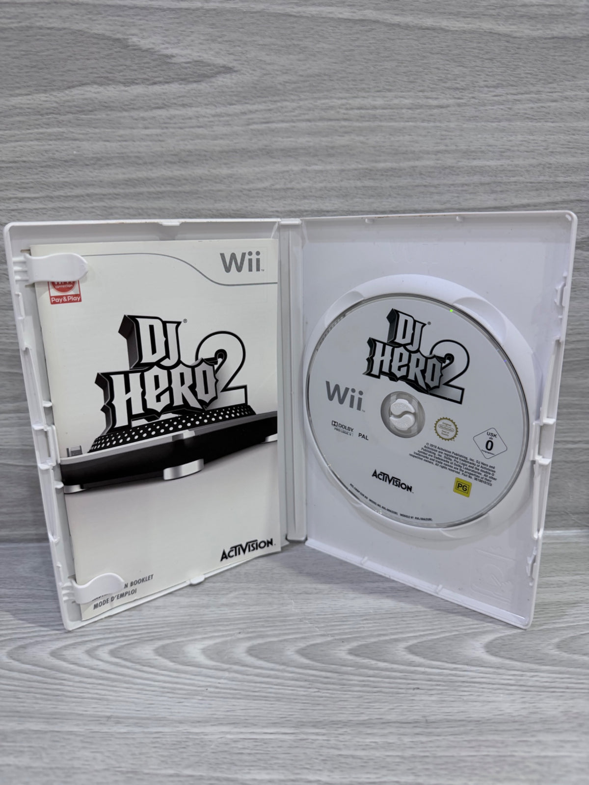 DJ Hero 2 (Game Only) Nintendo Wii Complete With Manual PAL UK Tested Working