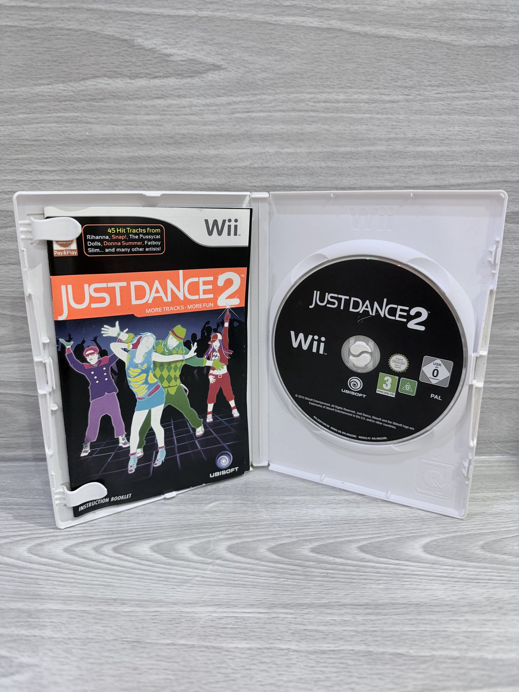 Just Dance 2 Nintendo Wii Complete With Manual PAL UK Tested Working