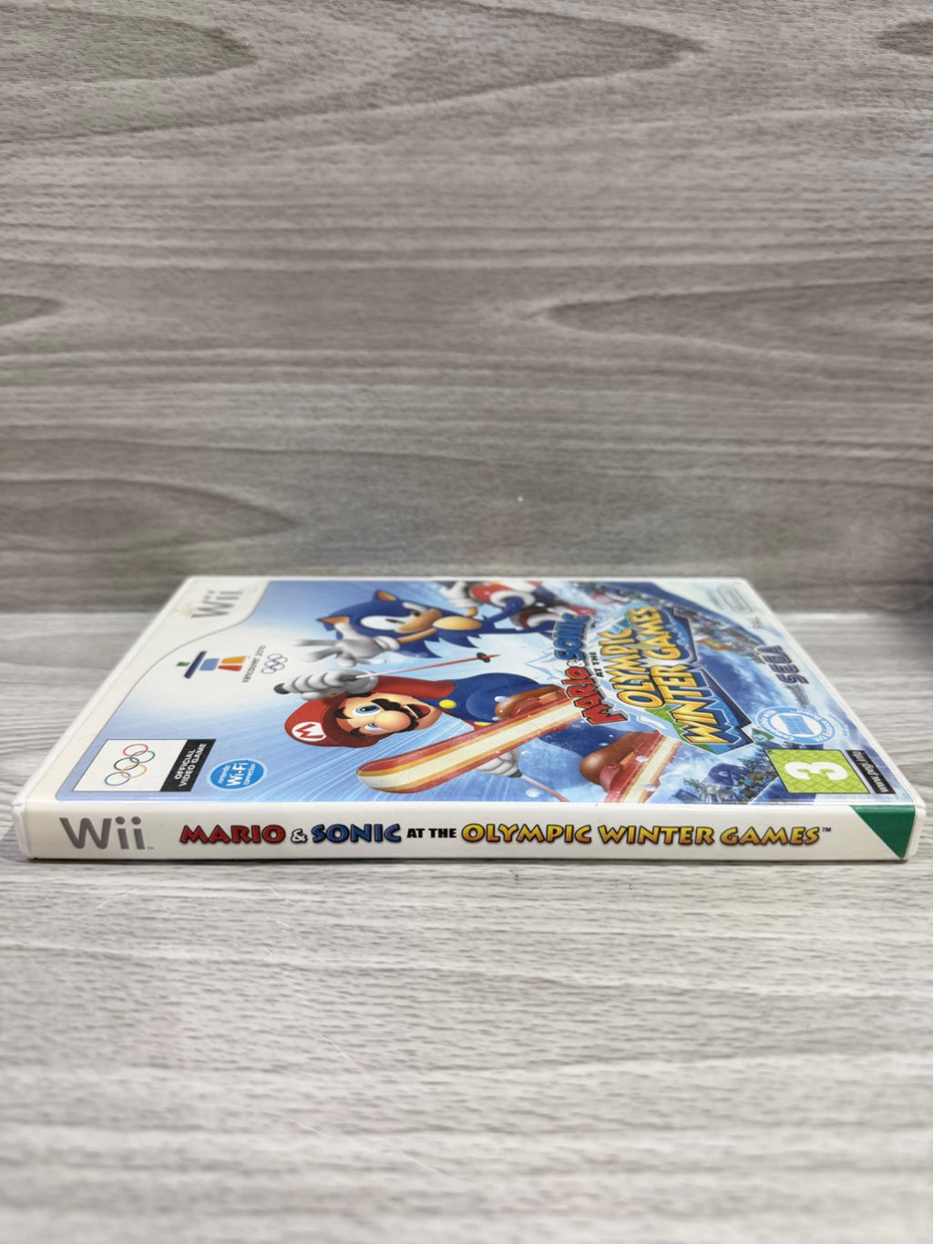 Mario & Sonic At The Olympic Winter Games Wii Complete With Manual PAL UK Tested