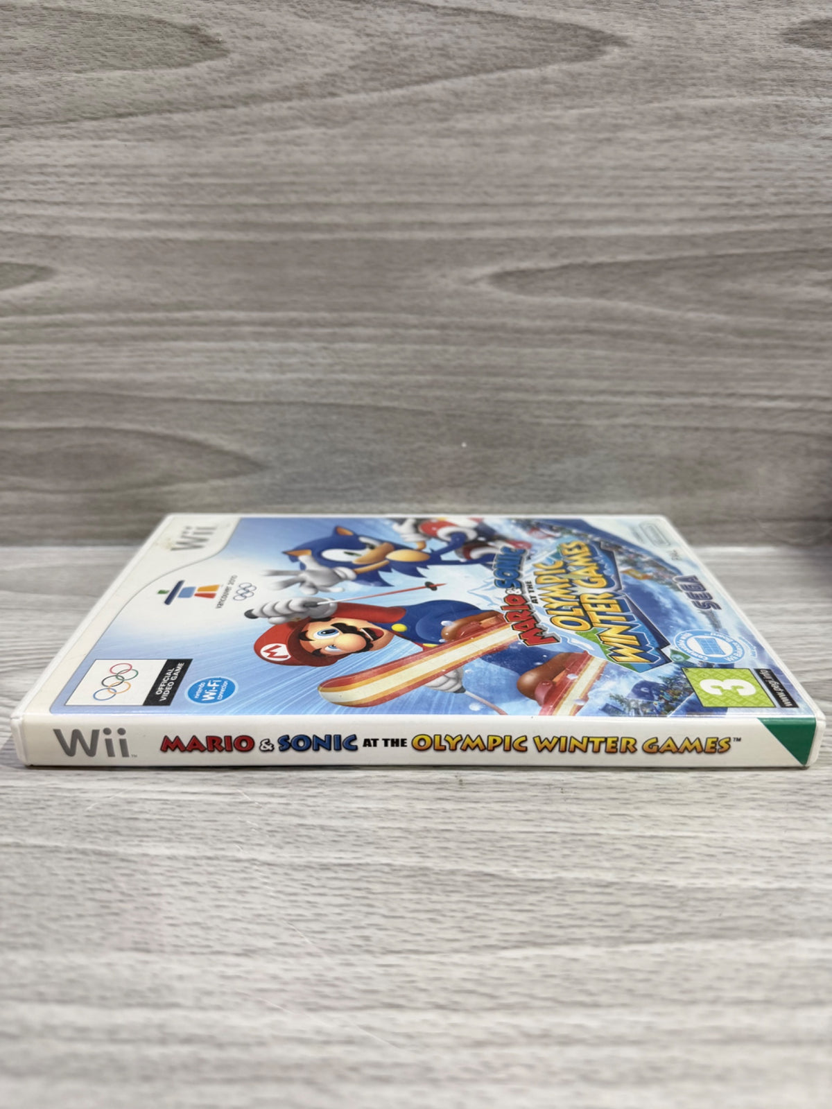 Mario & Sonic At The Olympic Winter Games Wii Complete With Manual PAL UK Tested