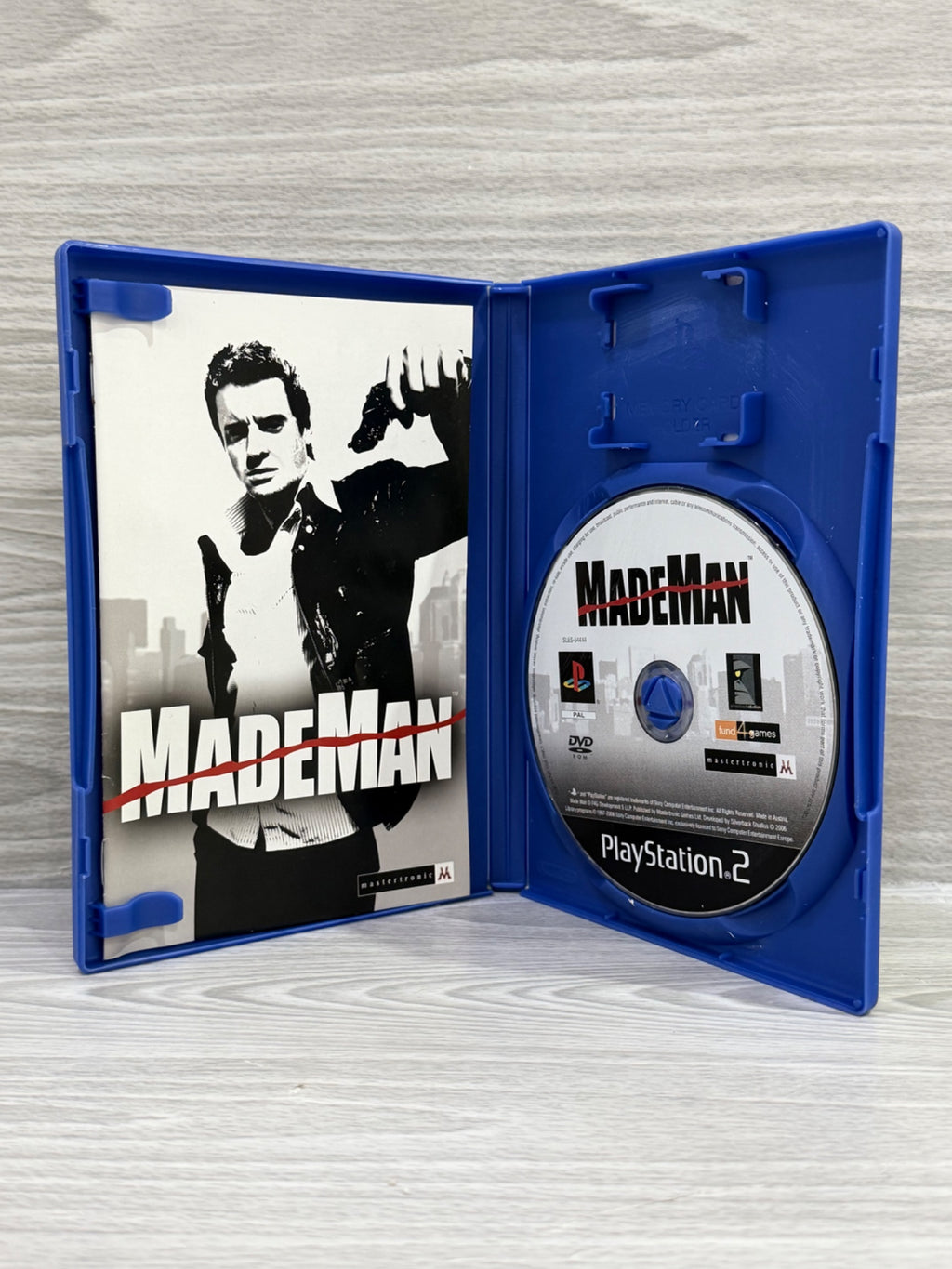 Made Man Sony PlayStation 2 Complete With Manual PAL UK Tested Working