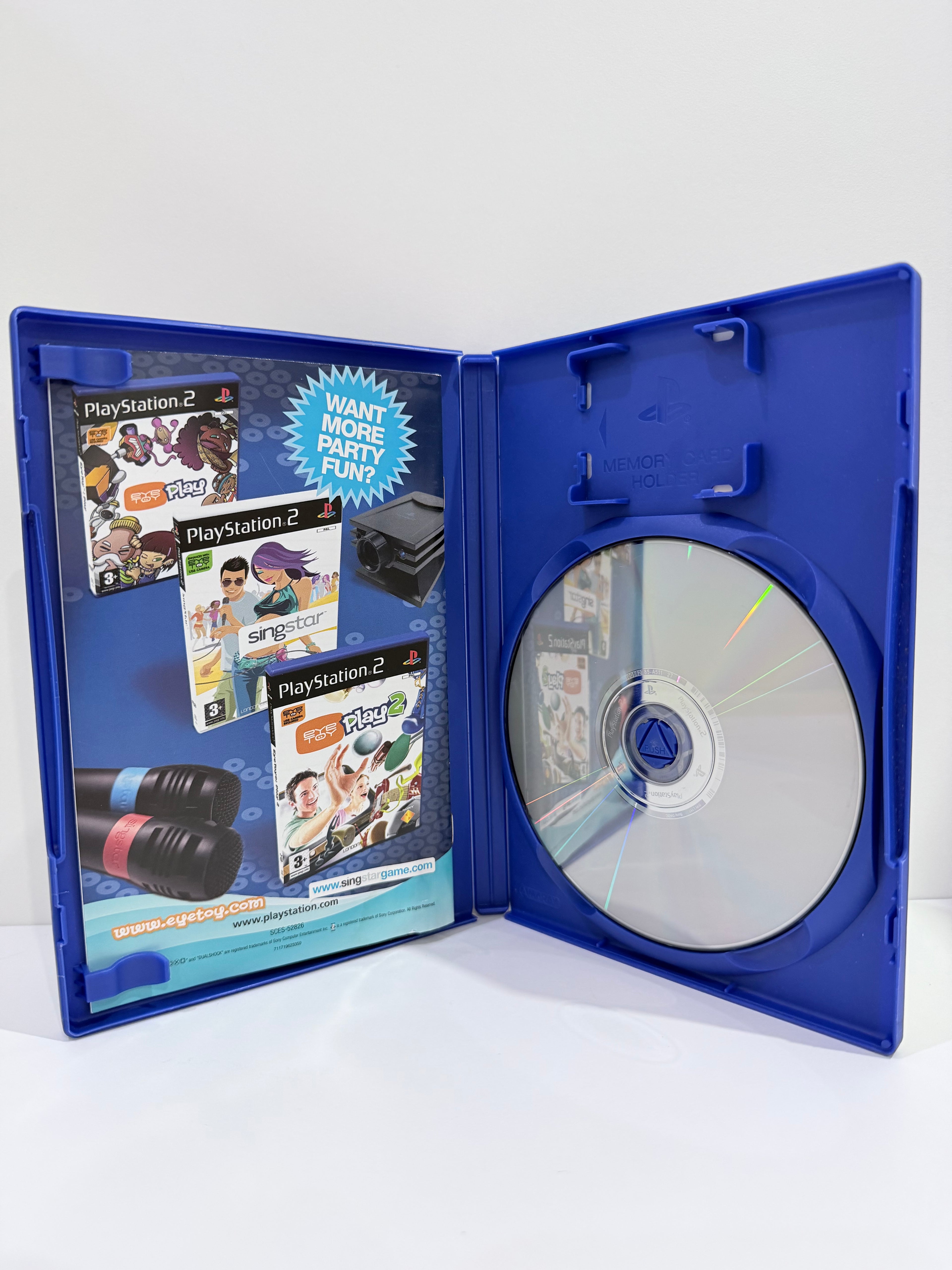 SingStar Party (Game Only) Sony PlayStation 2 Complete With Manual PAL UK Tested