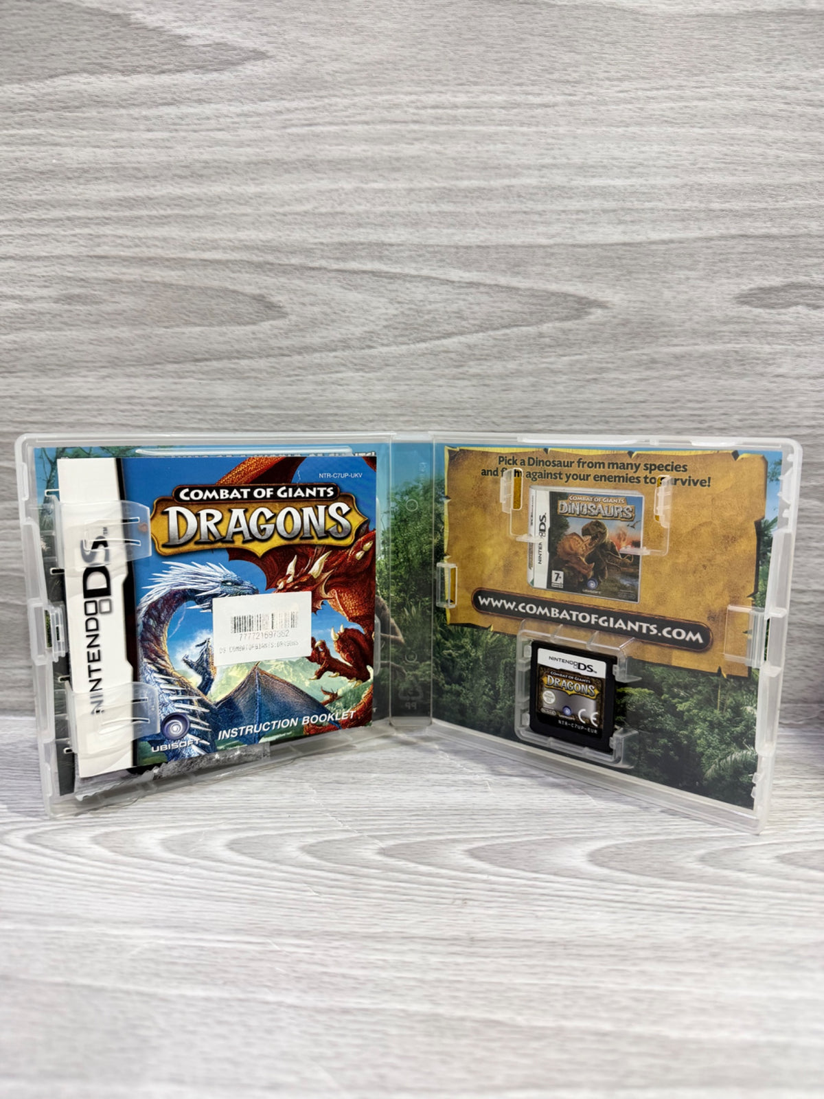 Combat Of Giants: Dragons Nintendo DS Complete With Manual PAL UK Tested Working