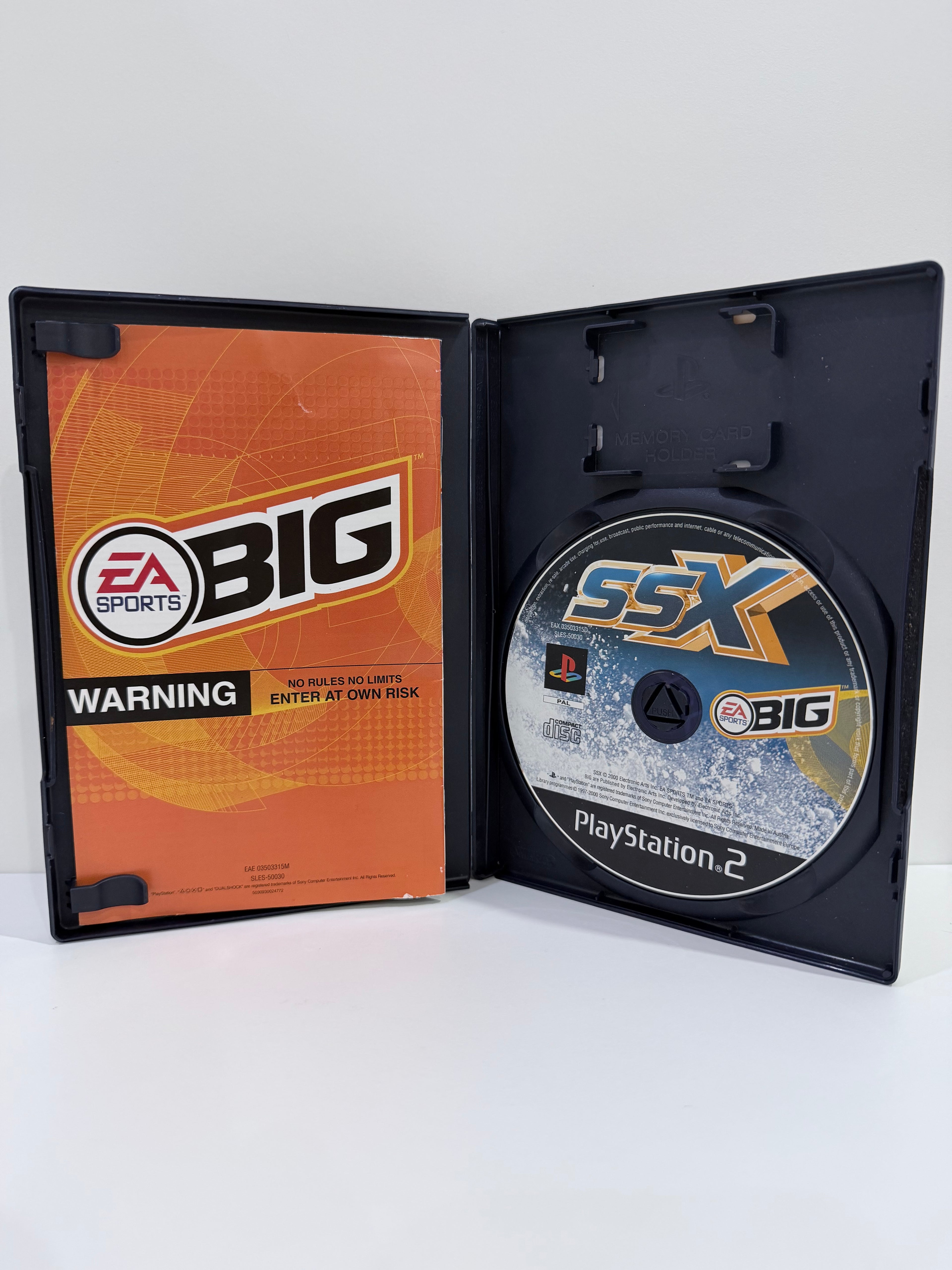 SSX Sony PlayStation 2 Complete With Manual PAL UK Tested Working