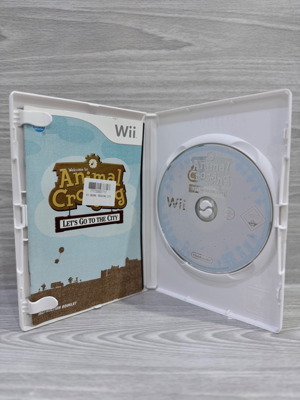 Animal Crossing Lets Go To The City (Game Only) Wii PAL UK Tested