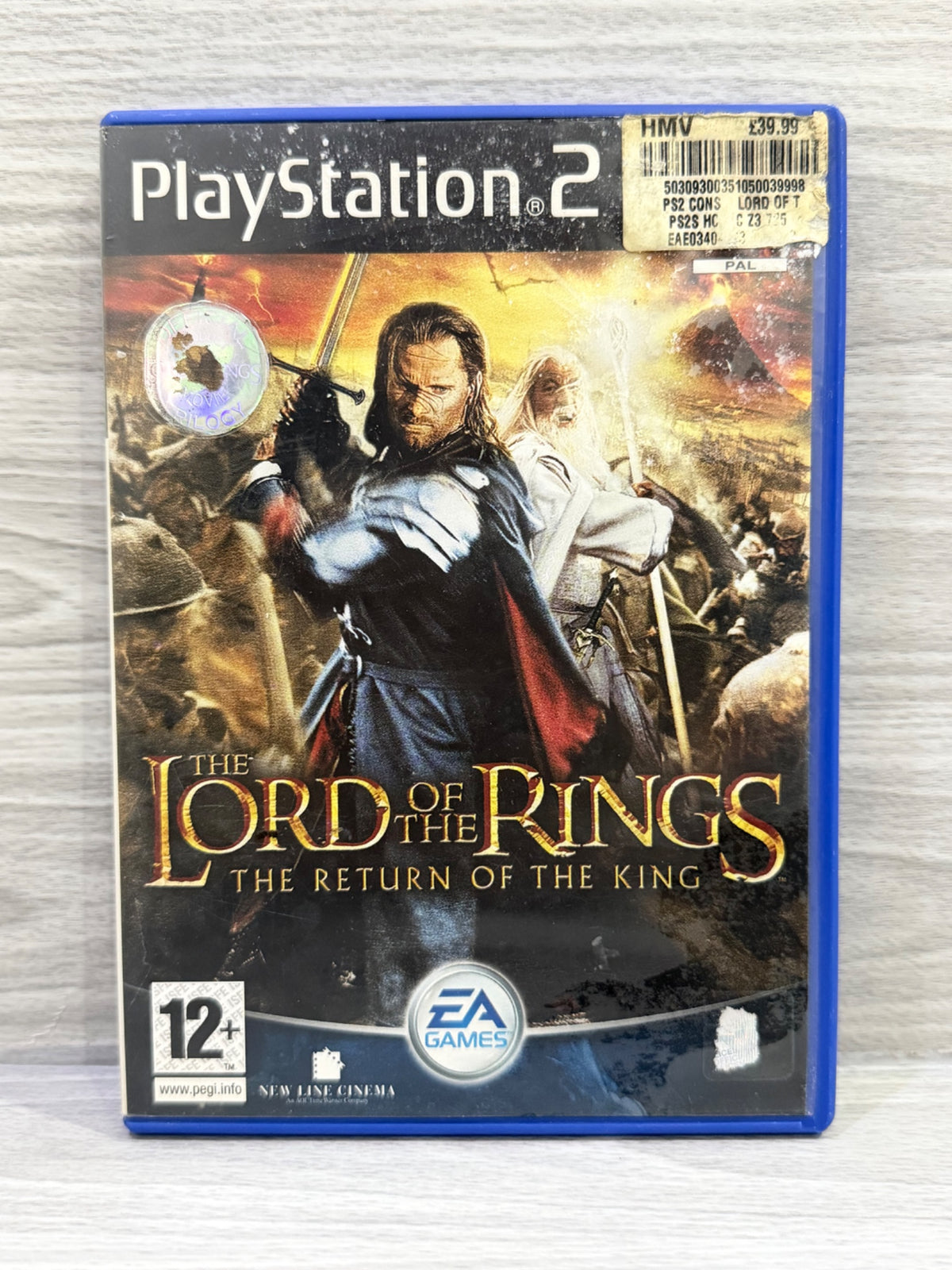 Lord Of The Rings - Return Of The King PS2 Complete With Manual PAL UK Tested