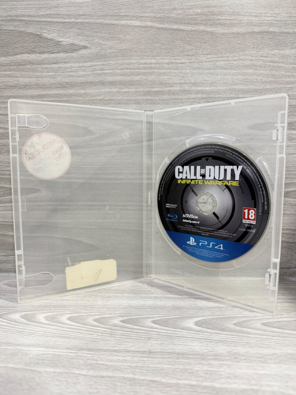 Call of Duty: Infinite Warfare (No DLC) PS4 Disc Only PAL UK Tested Working