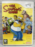 Simpsons Game, The Nintendo Wii Complete With Manual PAL UK Tested Working