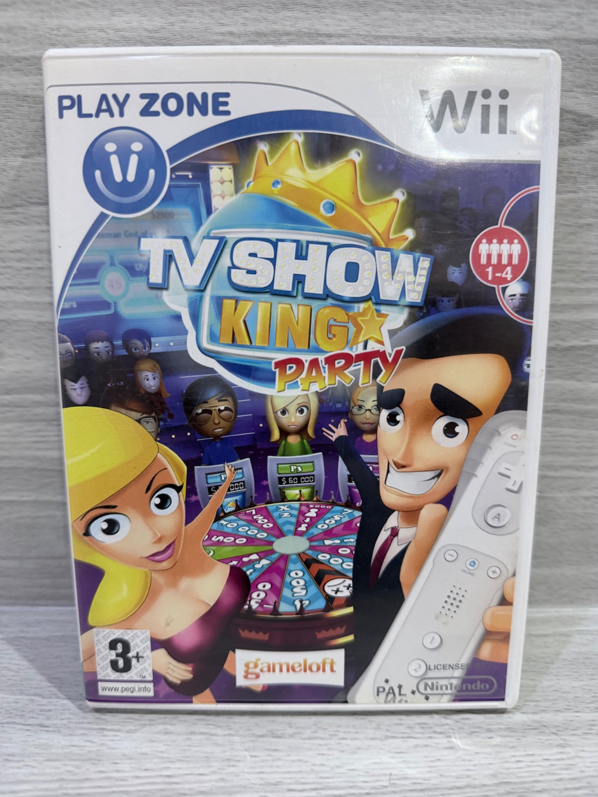 TV Show King Party Nintendo Wii Complete With Manual PAL UK Tested Working