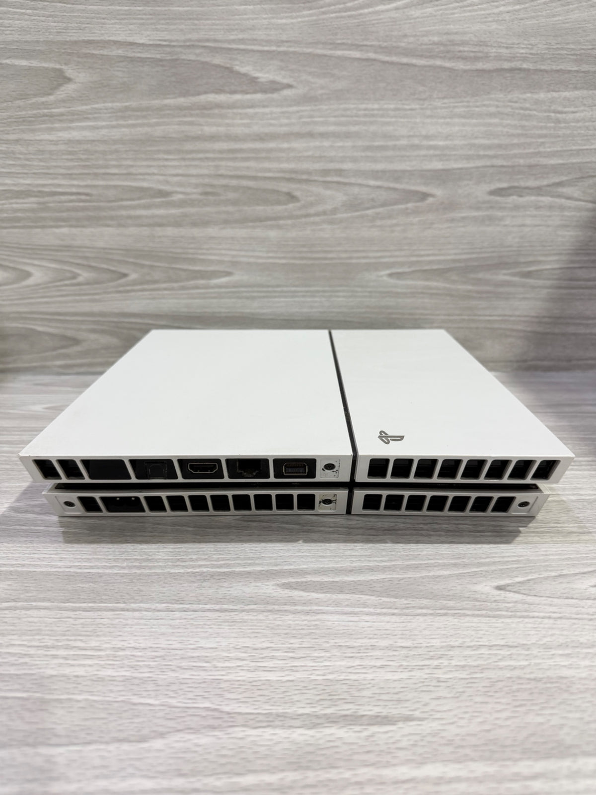 Sony PlayStation 4 Original 500GB White Console Genuine White Controller Tested