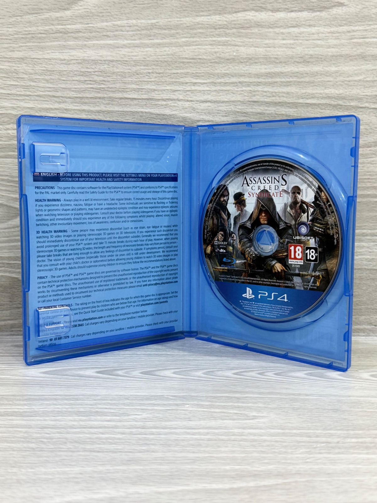 Assassin's Creed Syndicate Sony PlayStation 4 Boxed PAL UK Tested Working
