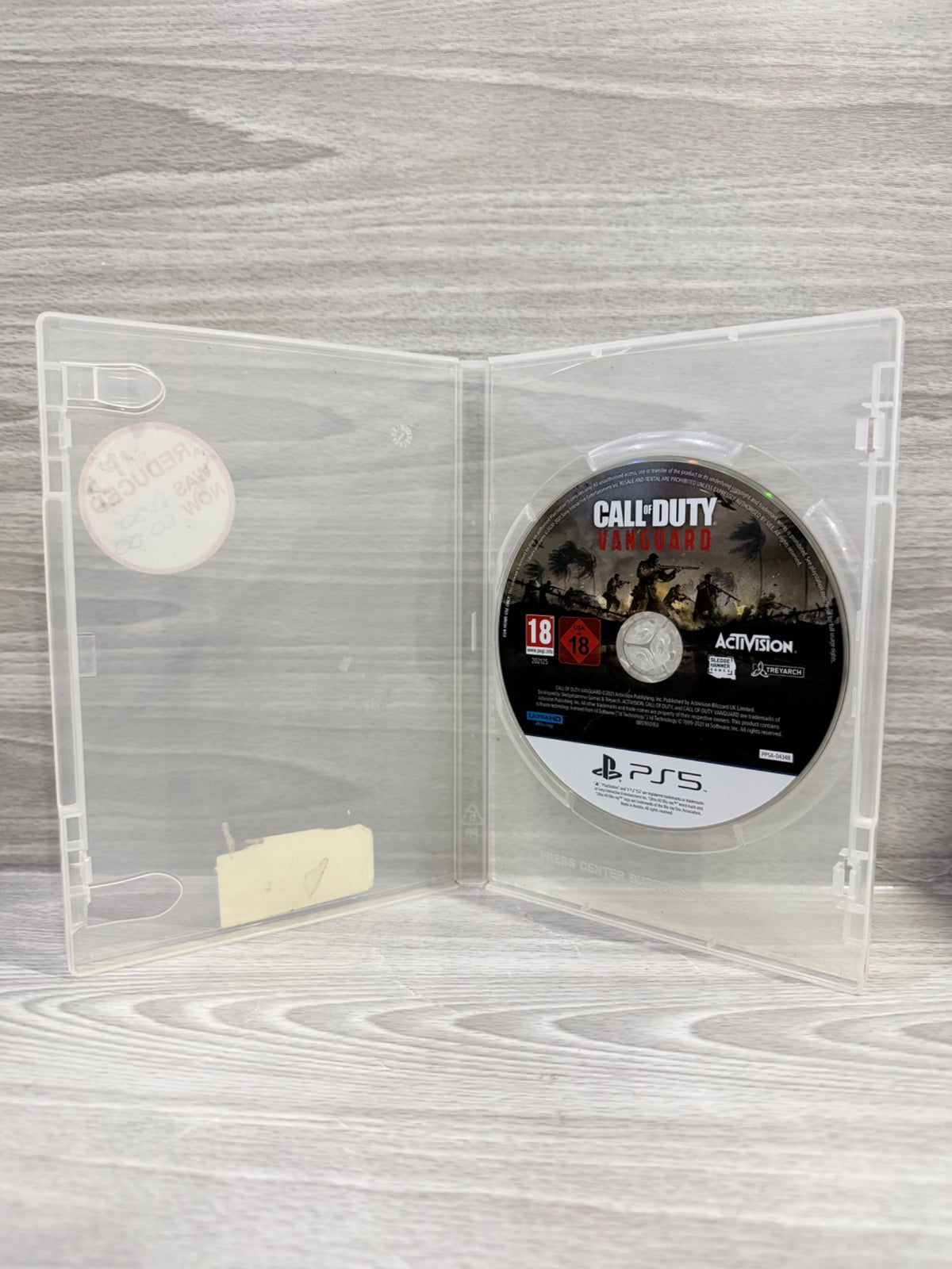 Call of Duty: Vanguard (No DLC) Sony PlayStation 5 Disc Only PAL UK Tested