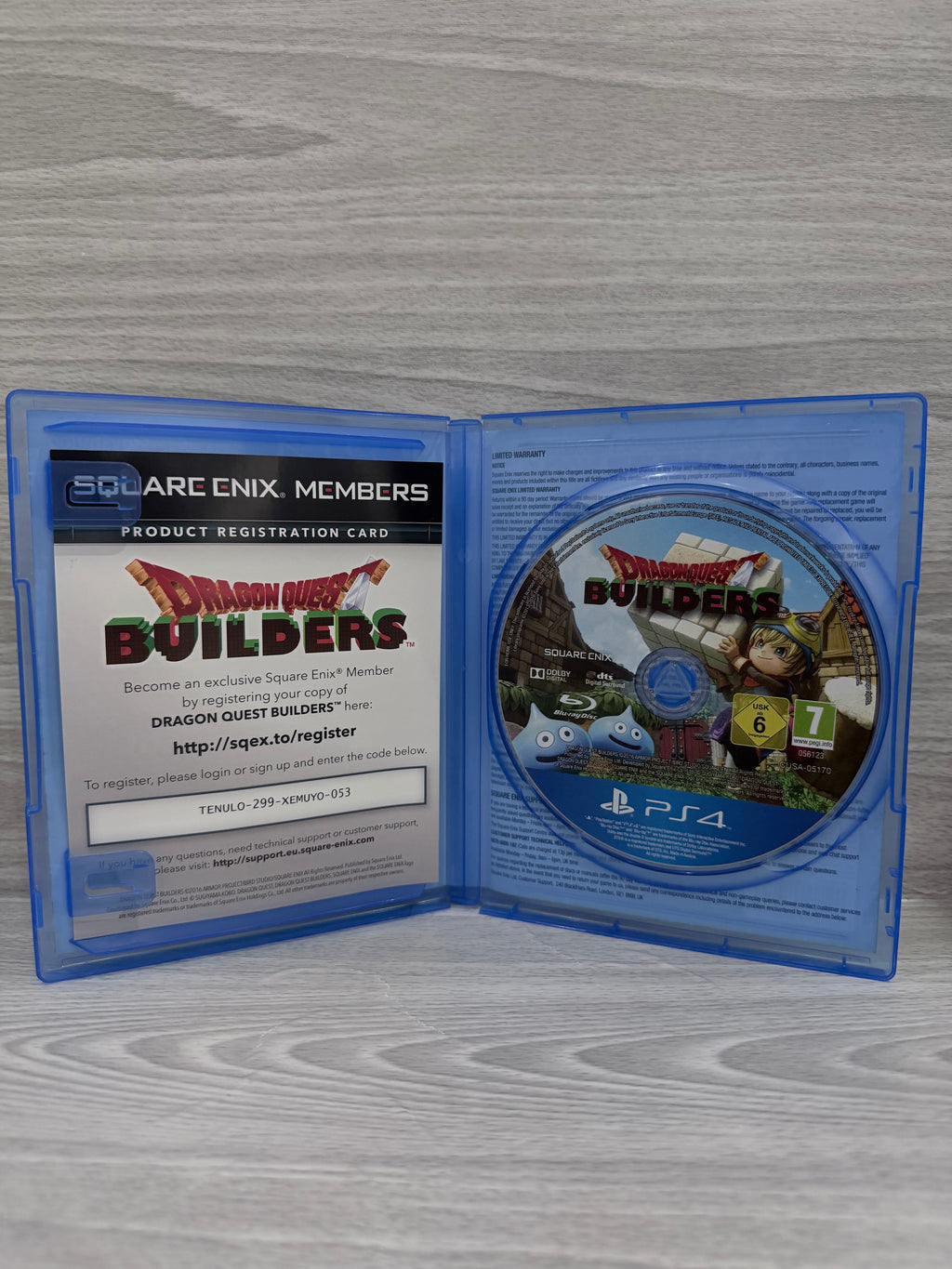 Dragon Quest Builders Sony PlayStation 4 Boxed PAL UK Tested Working