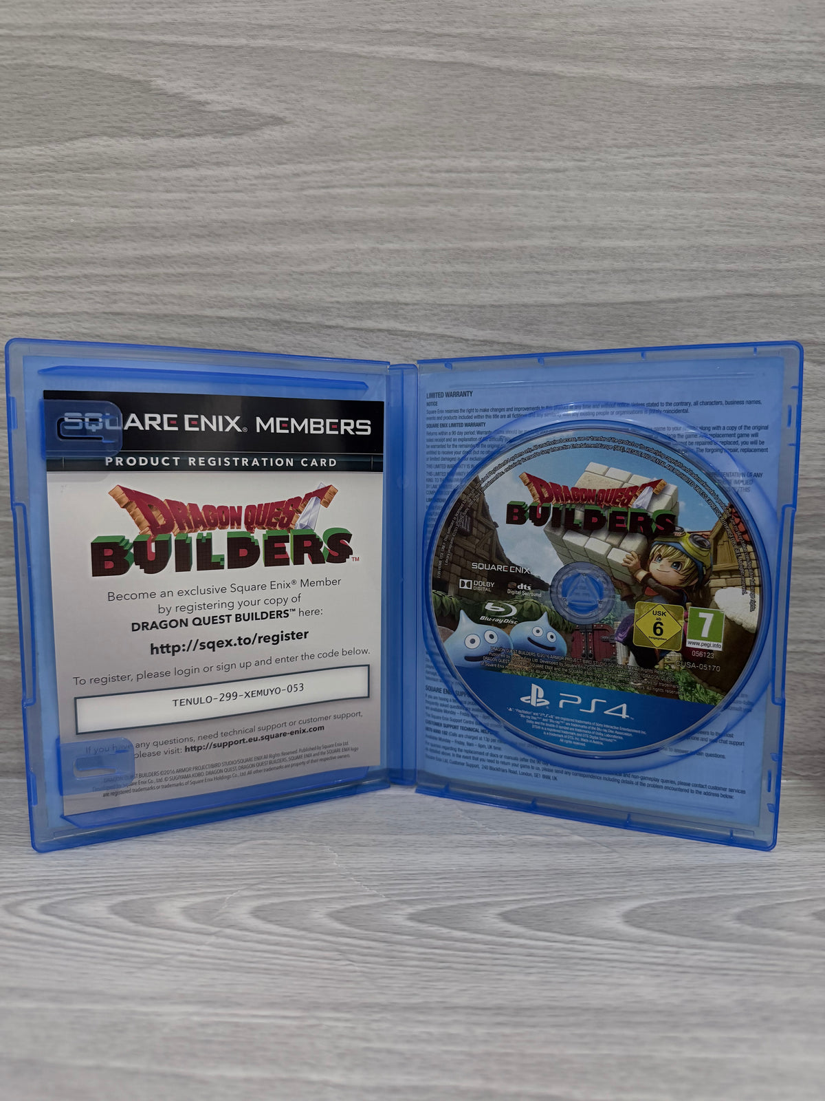Dragon Quest Builders Sony PlayStation 4 Boxed PAL UK Tested Working