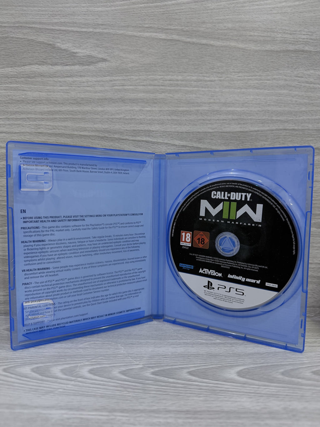 Call of Duty: Modern Warfare 2 (2022) Sony PlayStation 5 Boxed PAL UK Tested