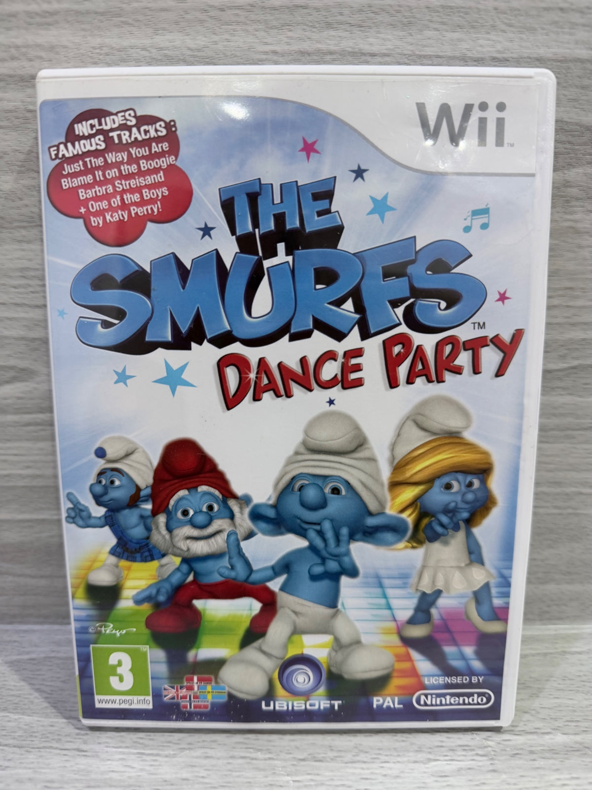 Smurfs, The - Dance Party Nintendo Wii Complete With Manual PAL UK Tested
