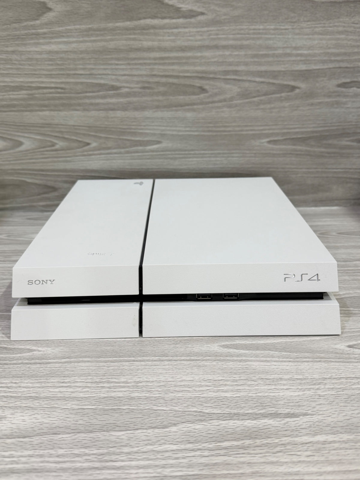 Sony PlayStation 4 Original 500GB White Console Genuine Red Controller Tested