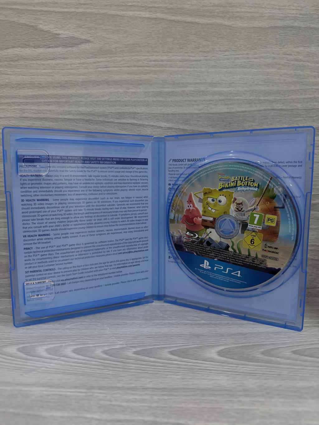 Spongebob SquarePants: Battle for Bikini Bottom - Rehydrated PS4 PAL UK Tested