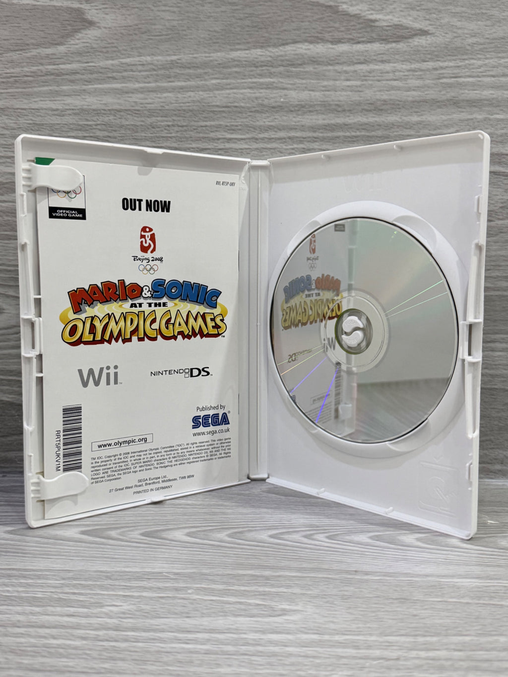 Sega Superstars Tennis Nintendo Wii Complete With Manual PAL UK Tested Working