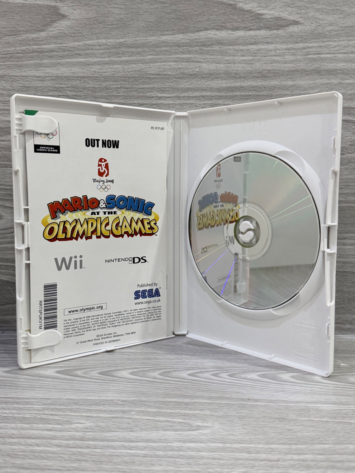 Sega Superstars Tennis Nintendo Wii Complete With Manual PAL UK Tested Working