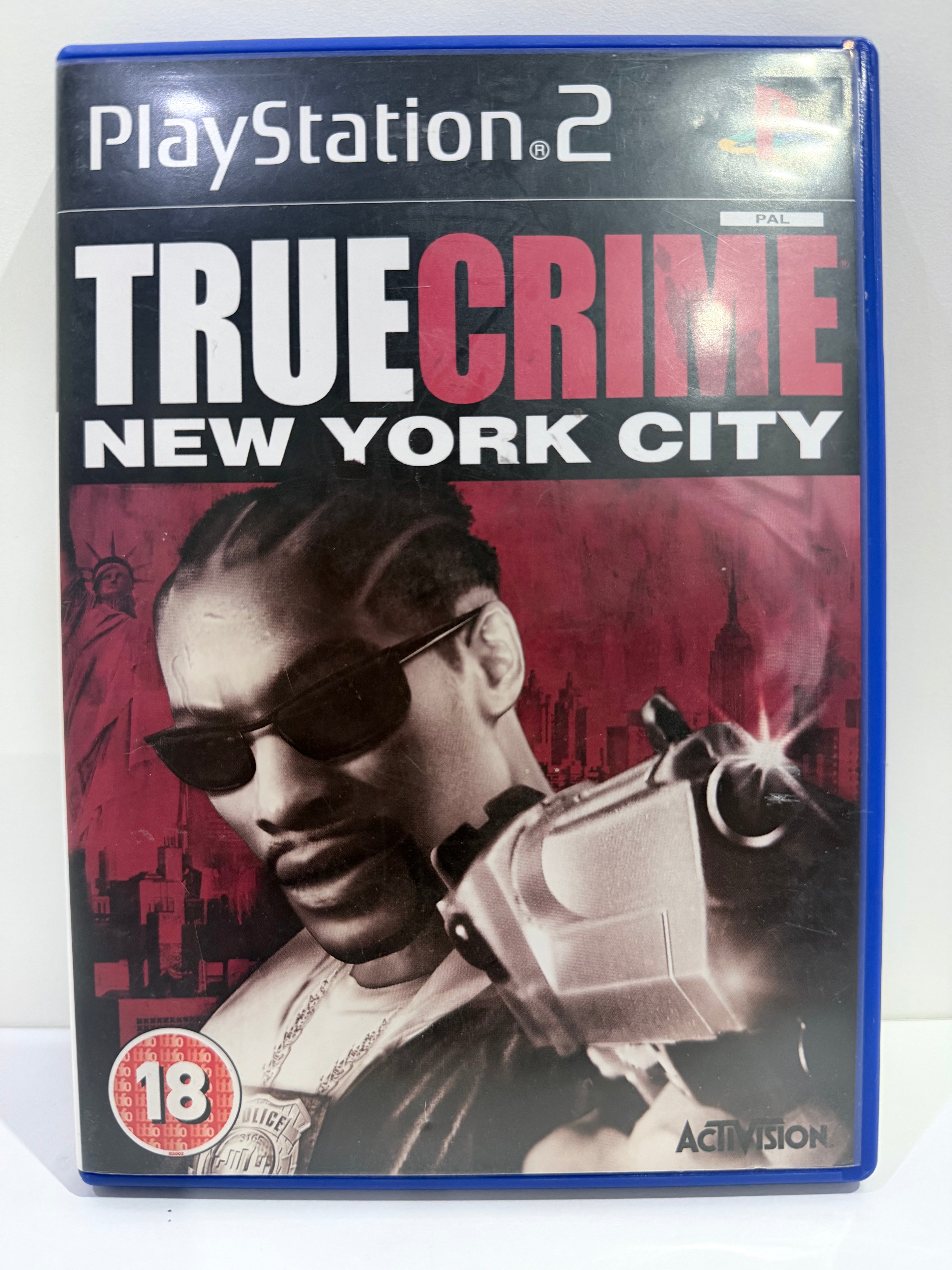 True Crime - New York City (18) PS2 Complete With Manual PAL UK Tested Working