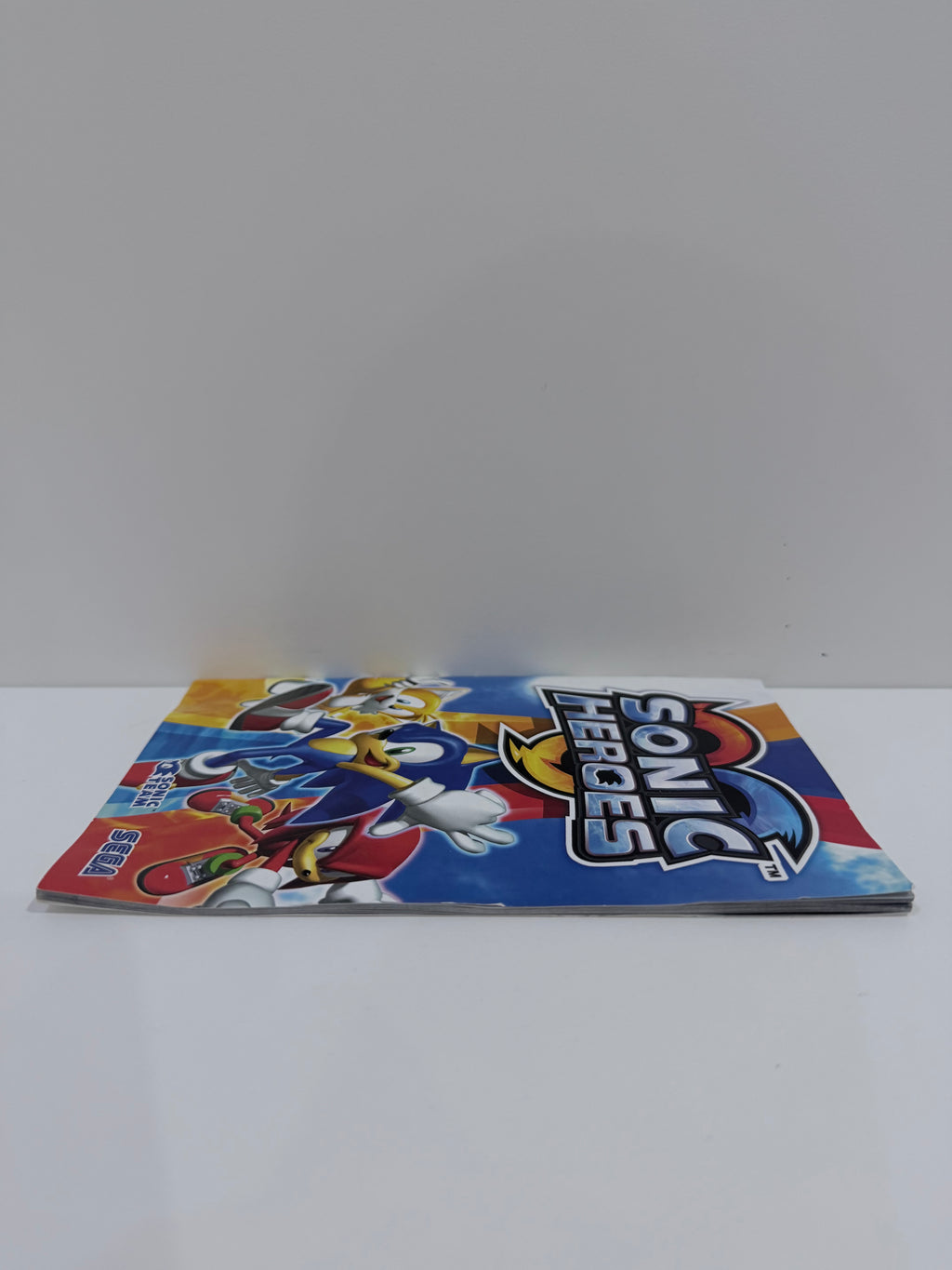 Sonic Heroes Sony PlayStation 2 Replacement Manual Only PAL UK