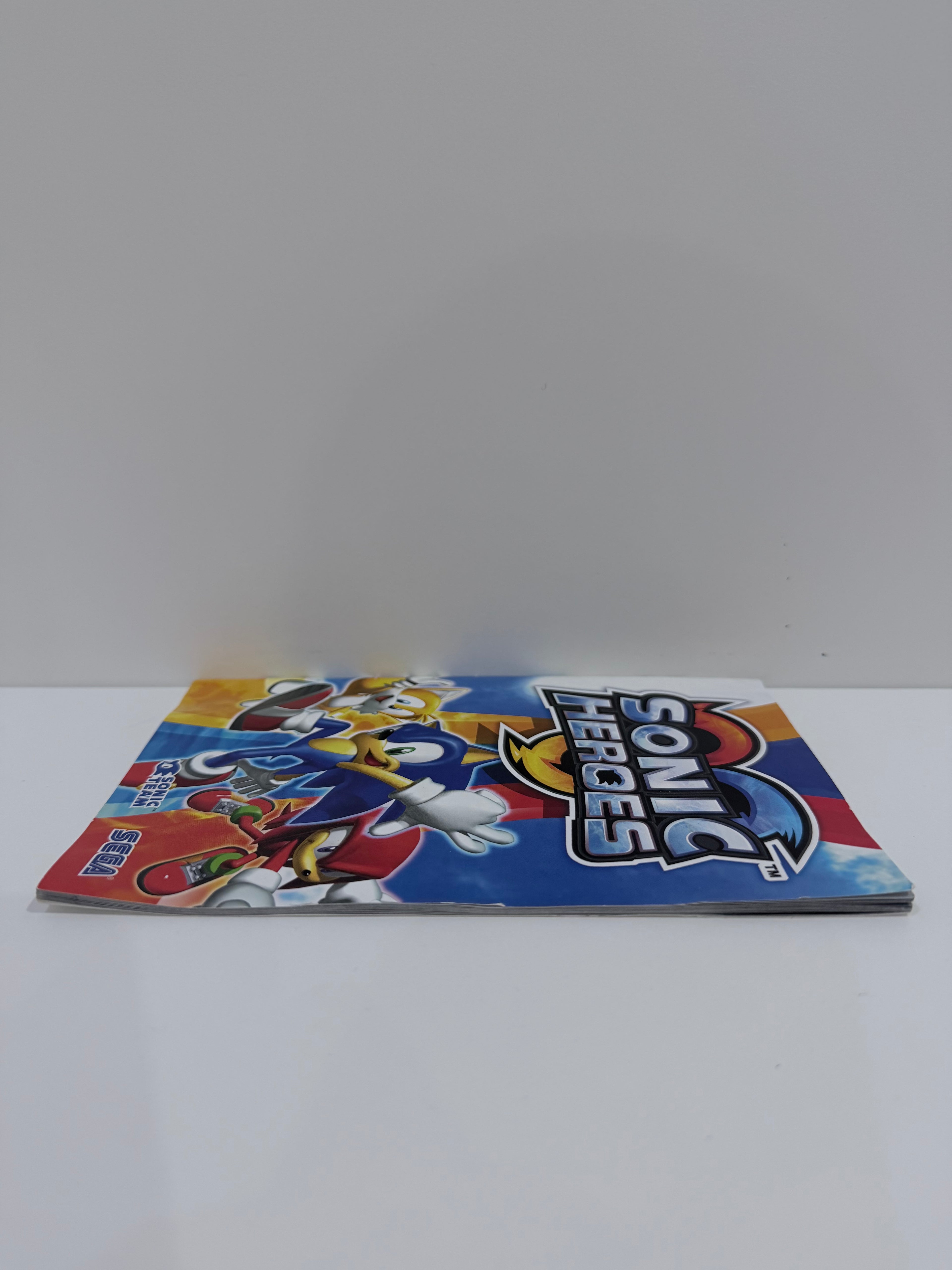 Sonic Heroes Sony PlayStation 2 Replacement Manual Only PAL UK