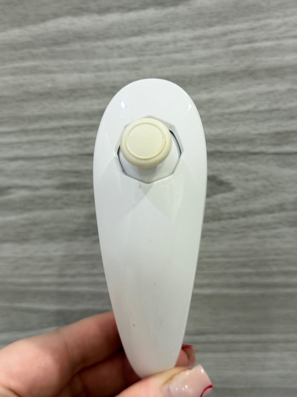 Nintendo Wii/Wii U Official Nunchuck White White Controller Original Tested