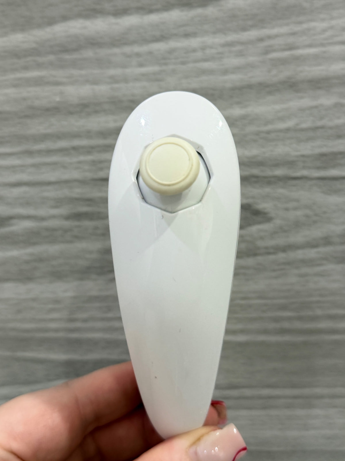 Nintendo Wii/Wii U Official Nunchuck White White Controller Original Tested