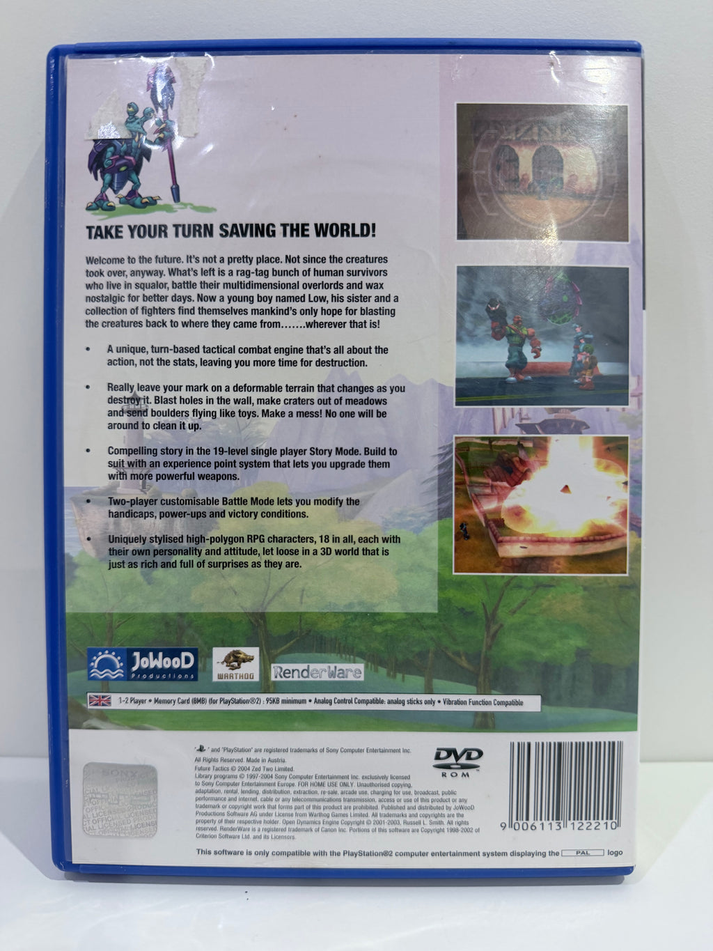 Future Tactics - The Uprising PS2 Complete With Manual PAL UK Tested Working