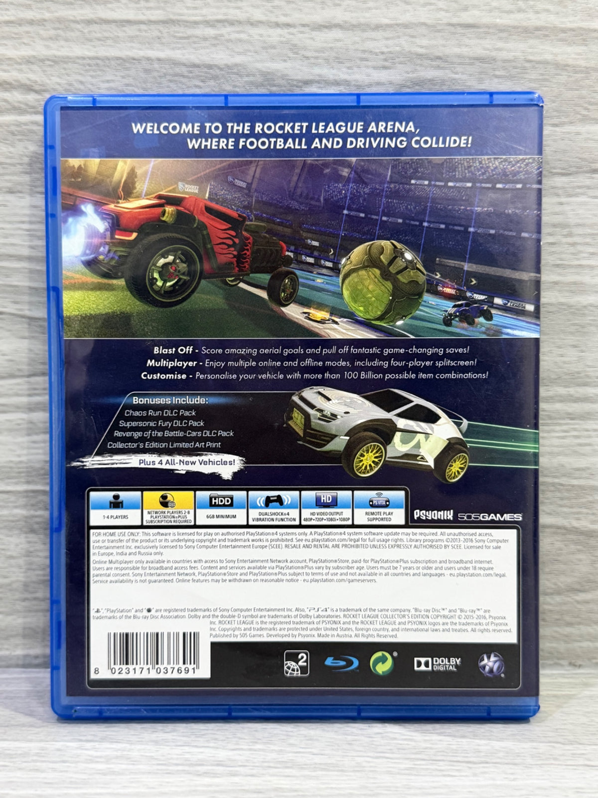 Rocket League Sony PlayStation 4 Boxed PAL UK Tested Working