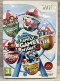 Hasbro Family Game Night 3 Nintendo Wii No Manual PAL UK Tested Working
