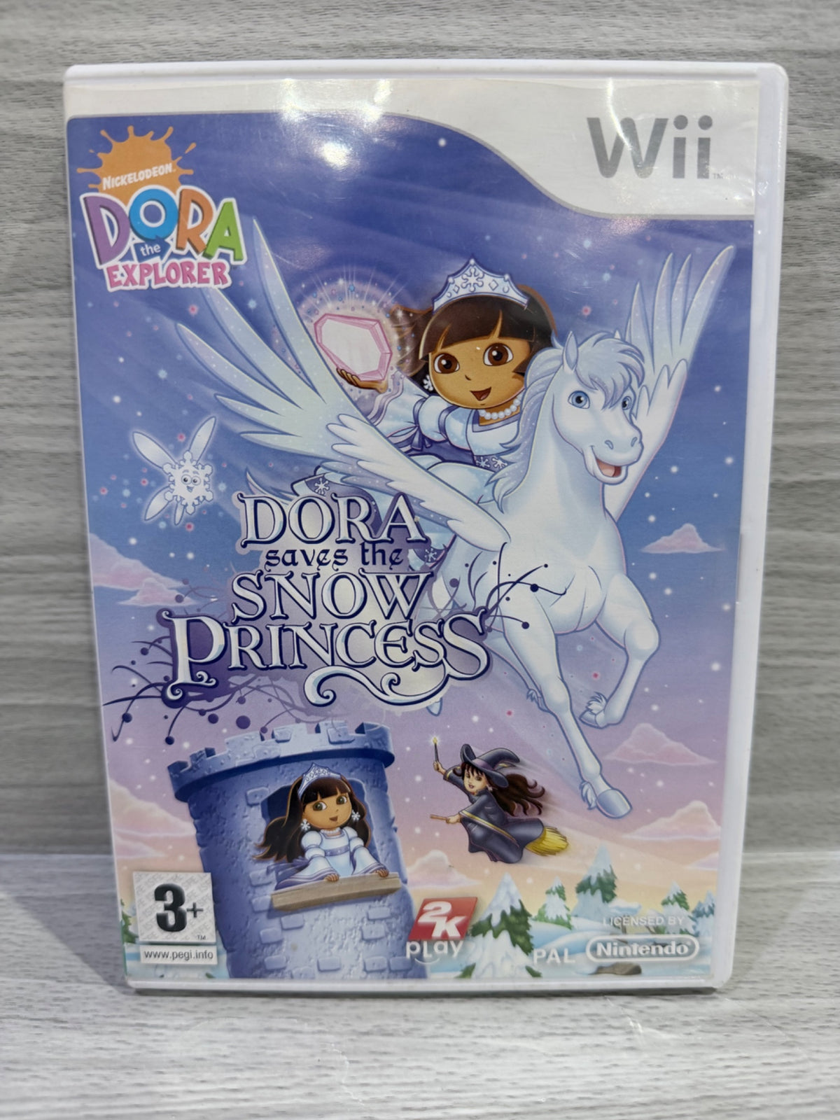 Dora Saves The Snow Princess Nintendo Wii Complete With Manual PAL UK Tested
