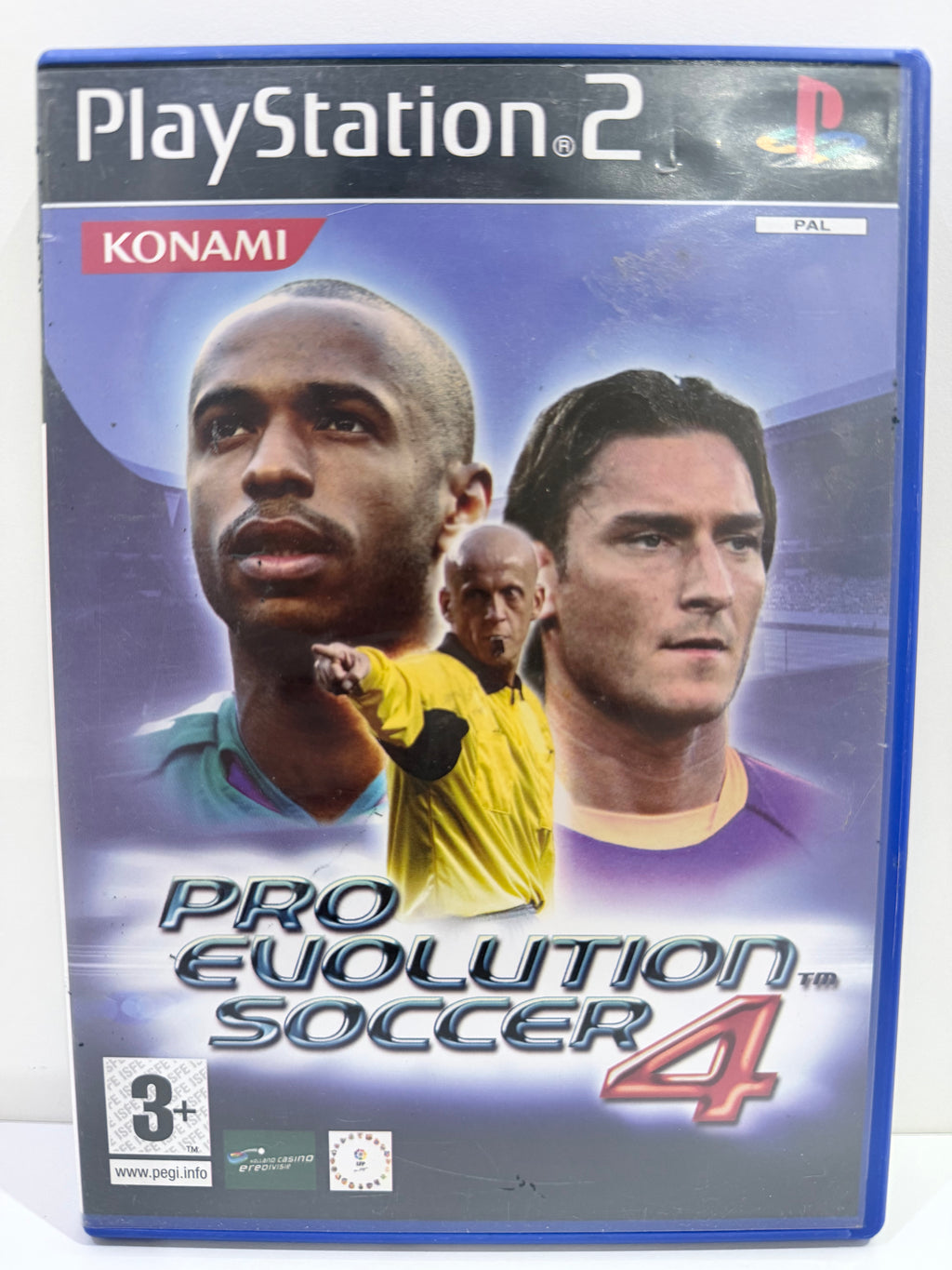 Pro Evolution Soccer 4 Sony PlayStation 2 Complete With Manual PAL UK Tested