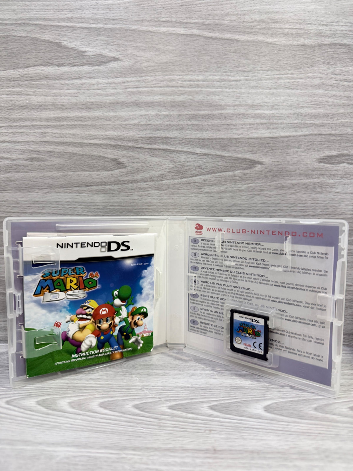 Super Mario 64 DS Complete With Manual PAL UK Tested Working