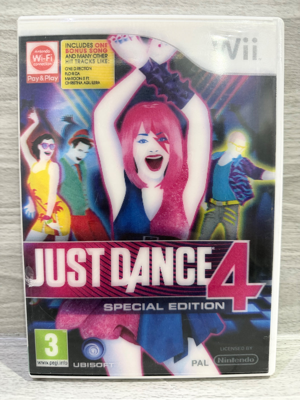 Just Dance 4 Nintendo Wii Complete With Manual PAL UK Tested Working