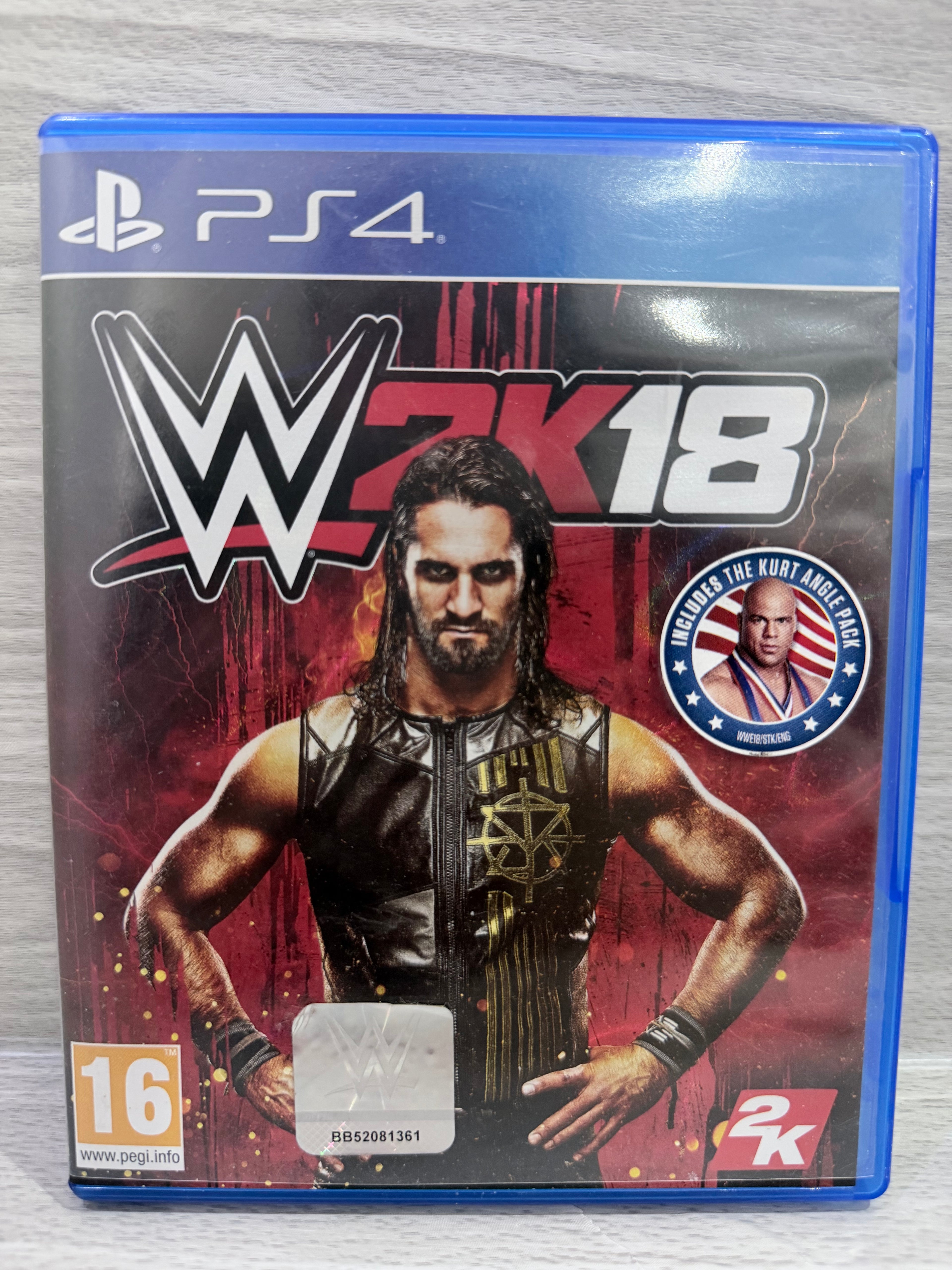 WWE 2K18 Sony PlayStation 4 Boxed PAL UK Tested Working