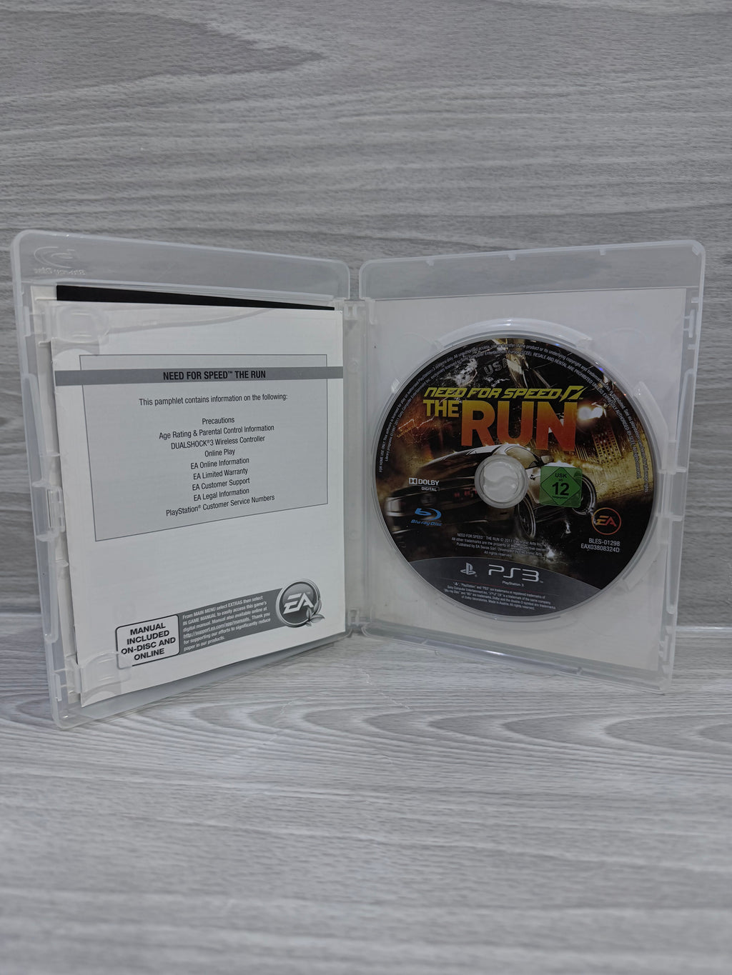 Need For Speed: The Run Sony PlayStation 3 No Manual PAL UK Tested Working